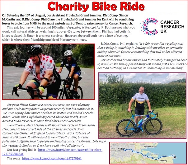 Charity Bike Ride